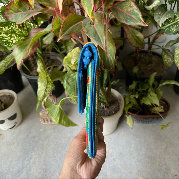 NWOT Multicolour Embroidered Two Way Bag - Picture 5 of 7